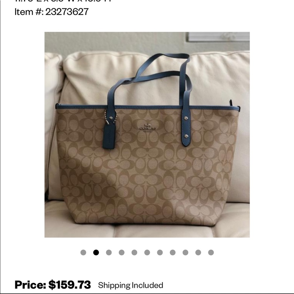 Authentic Coach Purse - Picture 7 of 7